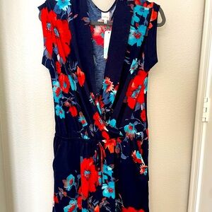 Kayleigh Marisole knit romper. NWT. Size L.